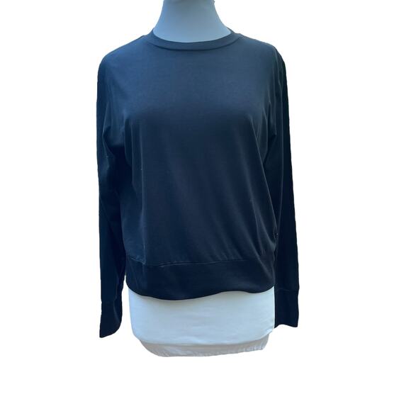 Vuori Women's Long Sleeve Tee - Dark Gray - Picture 15 of 16